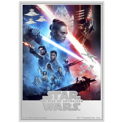 Moneta argento star wars - moneta,