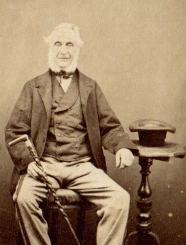 Welburn yorkshire cdv old - welburn, man