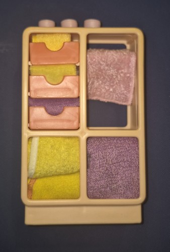 Cassettiera bagno vintage - cassettiera,
