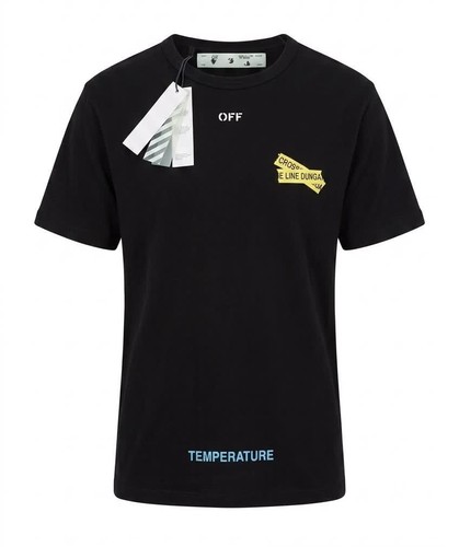 Off white shirt new black - white,