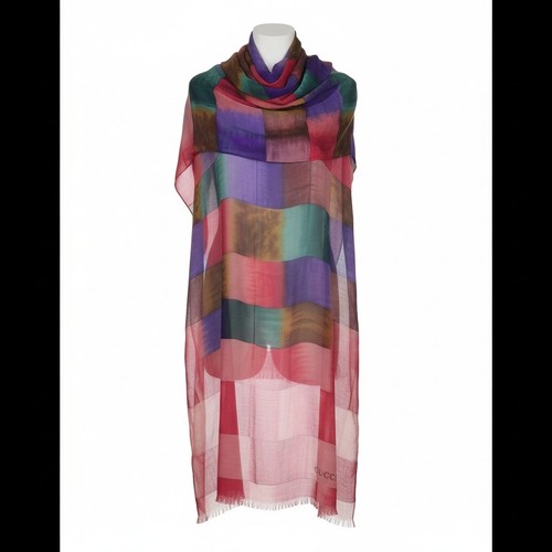 Gucci silk multicolor voile - gucci,