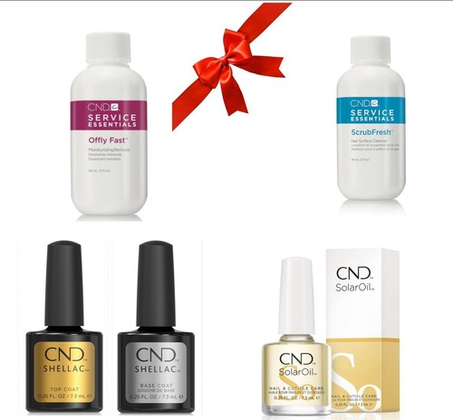 Kit cnd shellac - base, +