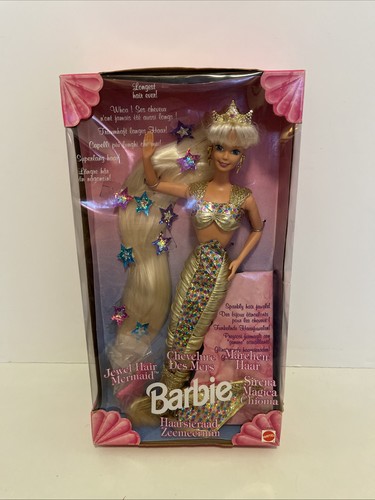 Bambola sirena capelli - sirena,
