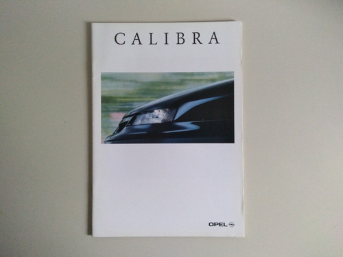 Depliant brochure opel calibra - depliant,