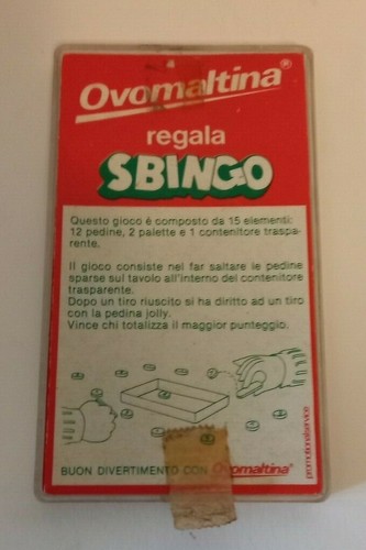 Ovomaltina sbingo gadget - ovomaltina,
