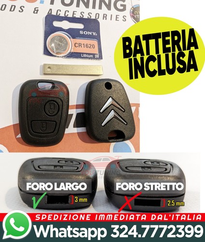Guscio tasti chiave - 👉guscio,2, +chiave