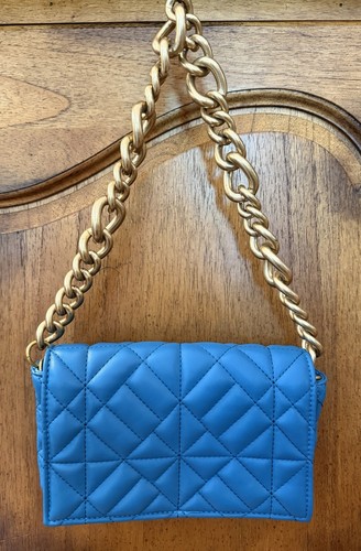 Zara spalla trapuntata blu - spalla,