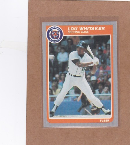 1985 fleer baseball lou - fleer,