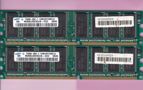 Kit memoria ram 1gb - ram,