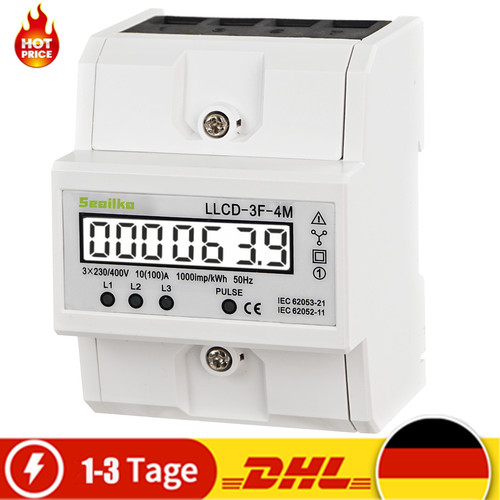 Contatore corrente lcd - di,
