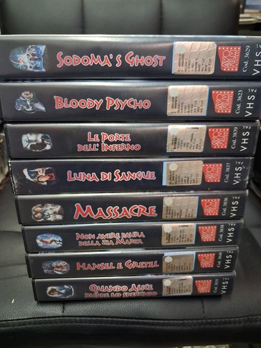 Lotto vhs collezione - 8,