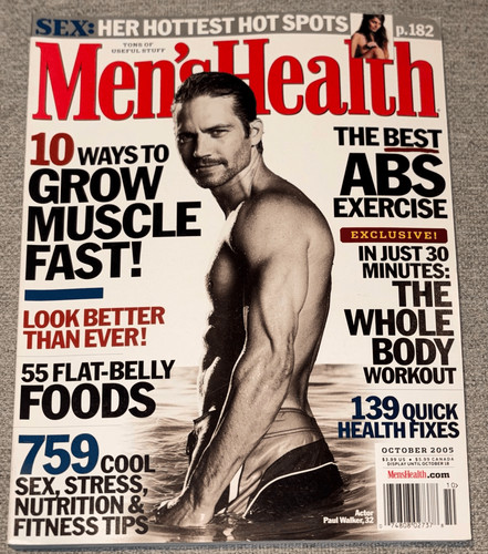 October 2005 issue men - october,