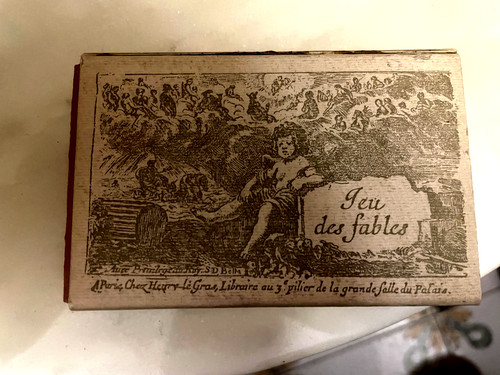 Antiche carte gioco jeu des - antiche,