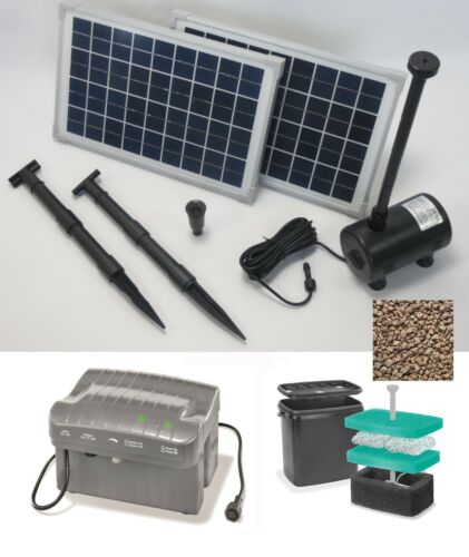 Pompa solare 20w laghetto - pompa,