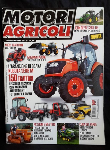 Motori agricoli luglio agosto - motori, luglio-agosto
