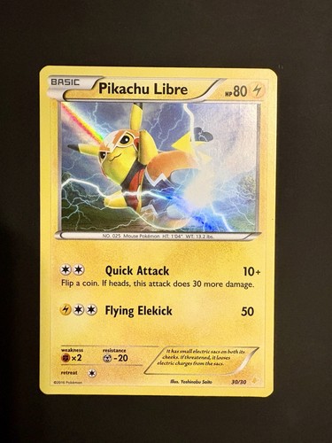 Pokémon tcg pikachu libre - pokémon,