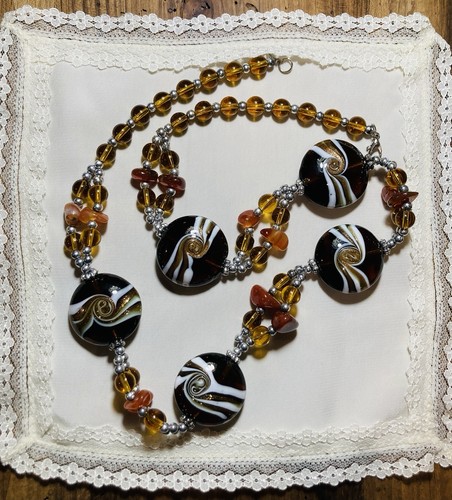 Collana pietre dure e - collana,
