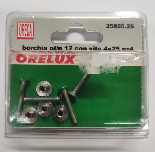 Oreca borchia con vite - oreca,