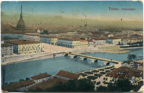 1920 torino panorama città - 1920,