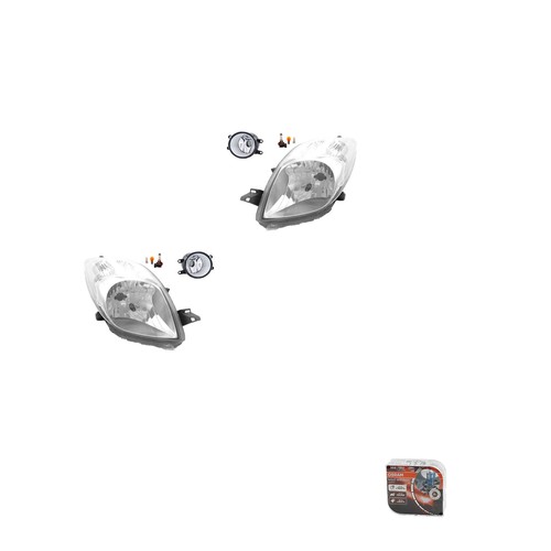 Set fari osram - set, +
