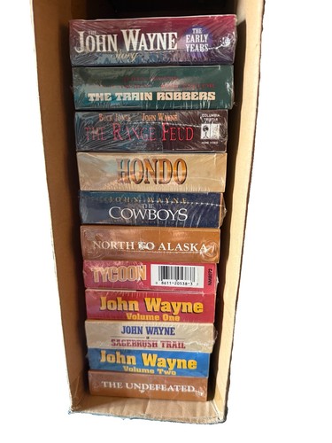 Lot sealed vhs john - lot,