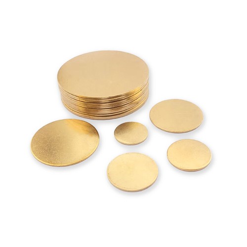 Disco metallico ottone