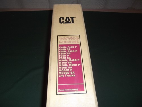 Cat caterpillar f40d f50d - cat, f60d