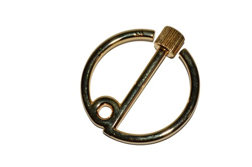Dunhill key fob brass mens - "d",