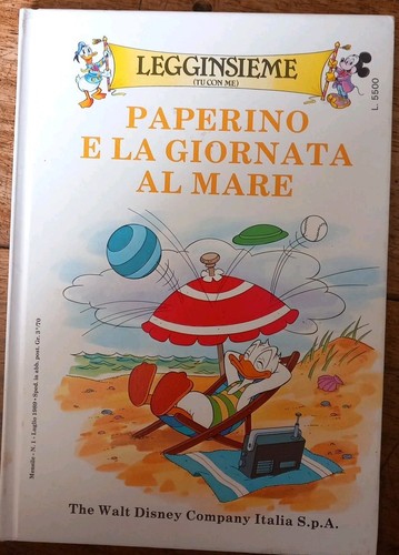 Libro paperino la giornata - paperino, e