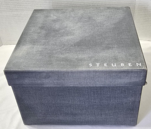 Steuben vetro vuota scatola - vetro,
