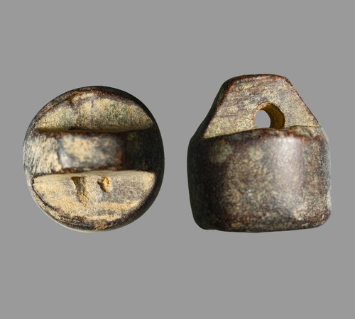Antico bronzo romano uncia - romano, 1-uncia