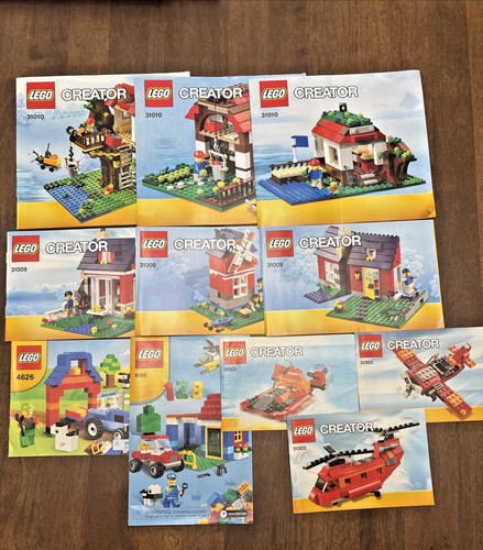 Lotto manuali lego creator - manuali,