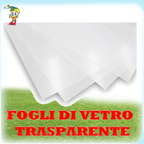 Vetro sintetico trasparente - sintetico,