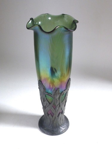 Loetz antico vaso - , iridescente