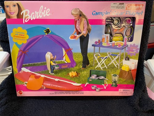 Sealed barbie campin gear - barbie, campin'