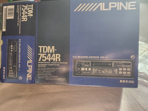 Alpine tdm 7544r - tdm, autoradio