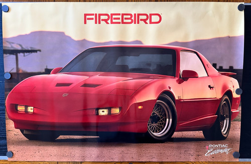 Poster vintage pontiac - vintage,