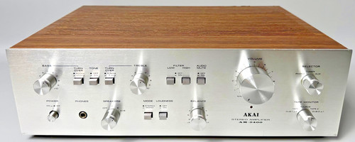 Akai 2400 stereo amplifier - akai, am-2400