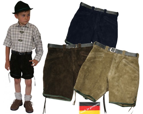 Kurze sportliche lederhose - kurze,
