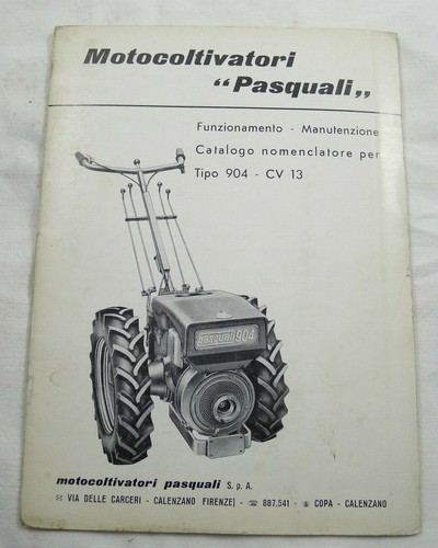 Manuale motocoltivatori - ,