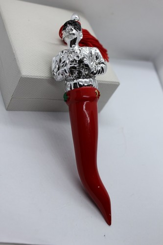 Corno pulcinella amuleto - pulcinella,