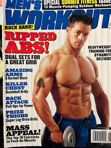 Men workout magazine - magazine, *aug