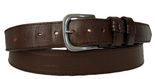 Cintura pelle marrone - pelle,