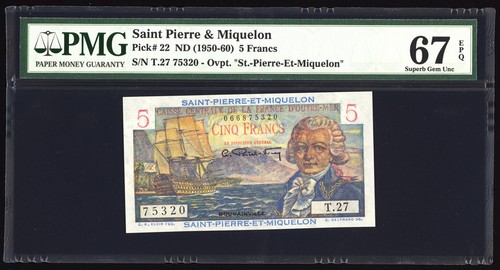 Saint pierre miquelon 5 - &,