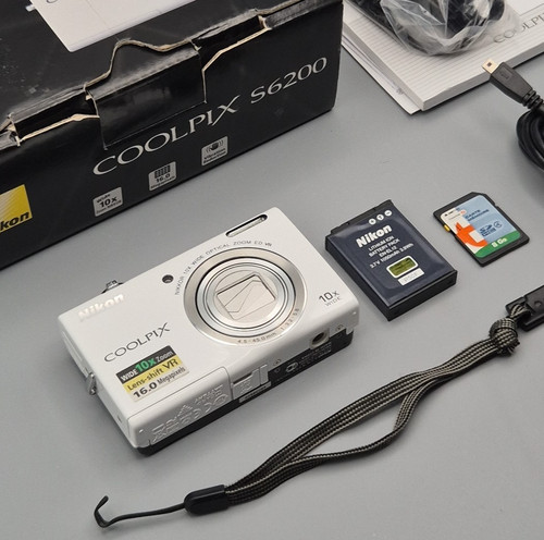 Nikon coolpix s6200 - s6200, white