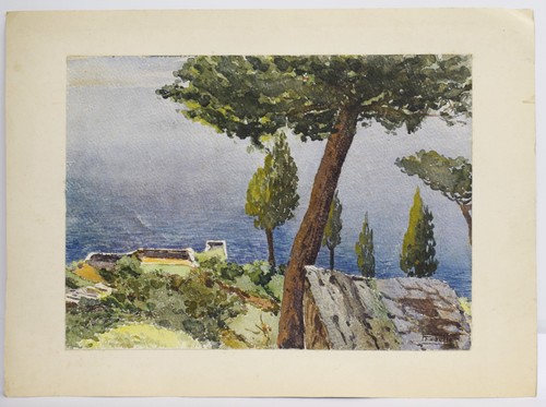 Dipinto watercolor bozzetto - dipinto,