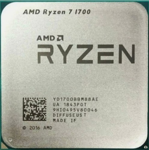 Amd cpu ryzen 1700 - 7,