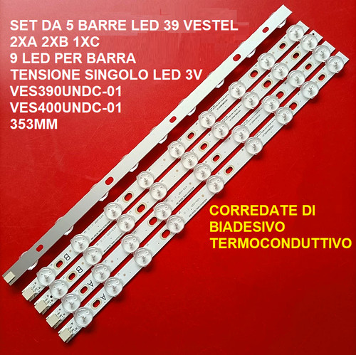 Kit barre led - barre, vestel
