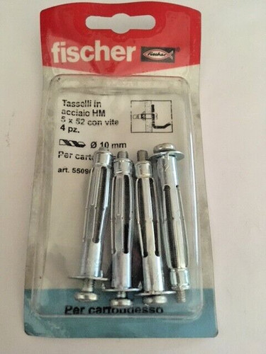 Fischer tasselli acciaio - fischer,