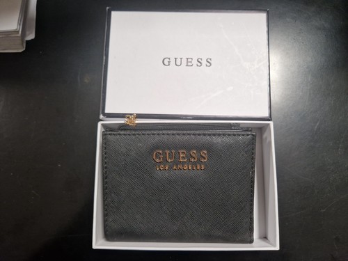 Portafoglio donna guess nero - guess,